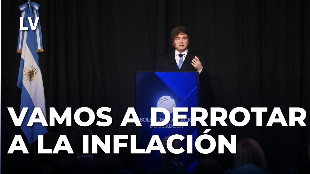 EL DISCURSO DE MILEI EN LA BOLSA DE COMERCIO: Tarde o temprano vamos a derrotar a la inflación