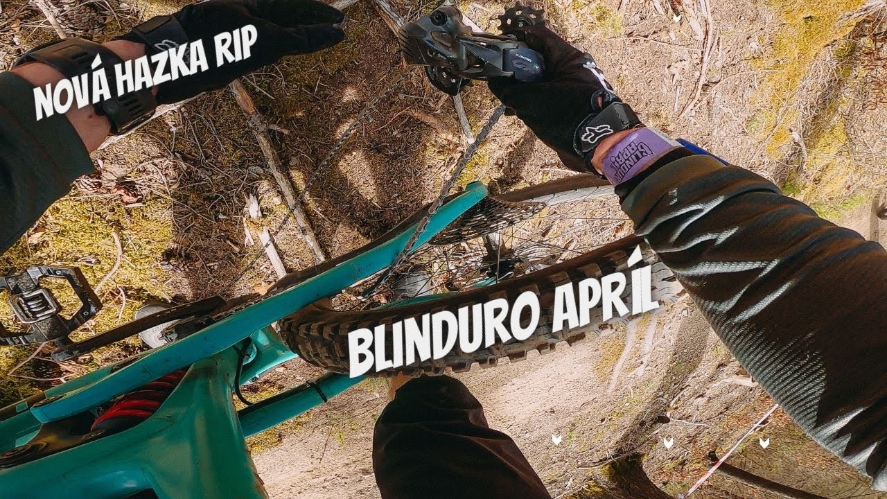BLINDURO APRÍL - První letošní závody a hned skoro DNF! [4K]