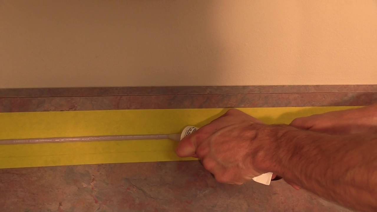 How to Caulk a Counter Top with ColorFlex