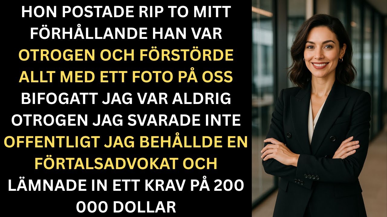 Hon postade RIP vårt förhållande han var otrogen med vår bild