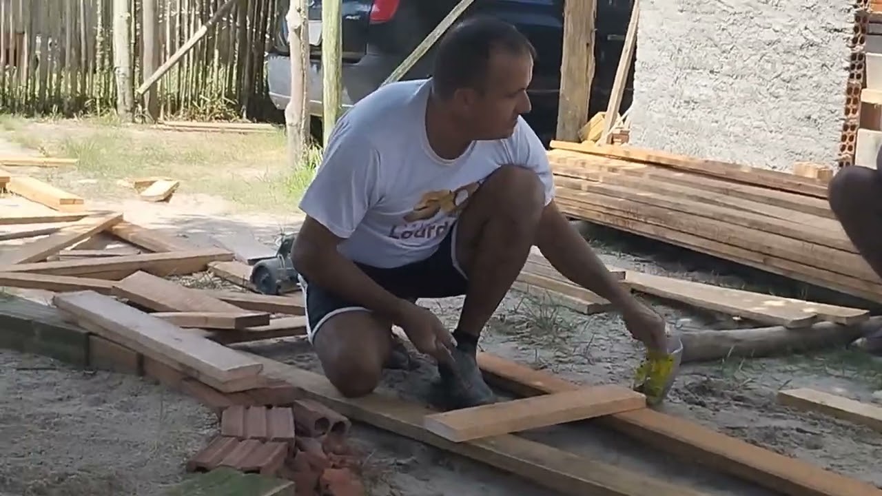 Chegou a hora do telhado 🤗