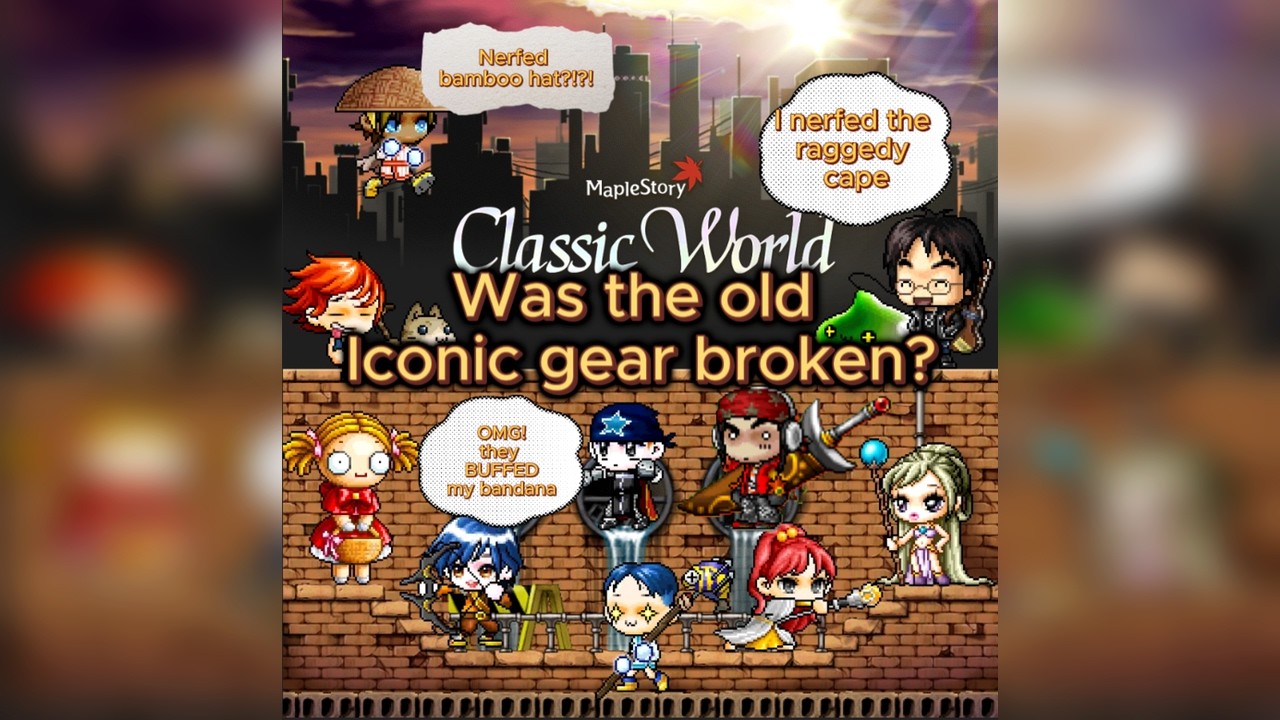 Iconic MapleStory gear just got destroyed|Maplestory Classic