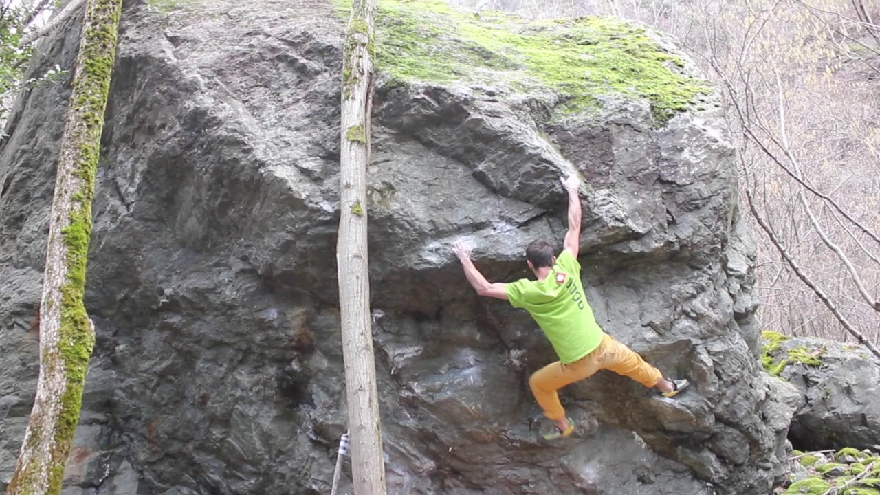 Les fr&egrave;res Ternant - Excalibur assis (8a) / Riouperoux