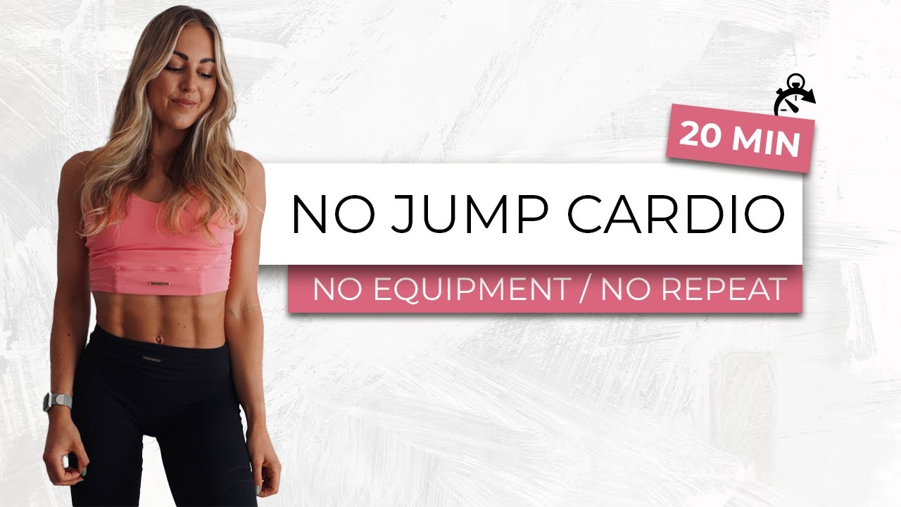 20 MIN NO JUMP CARDIO / SILENT CARDIO / No Jumping - neighbor friendly / No Equipment