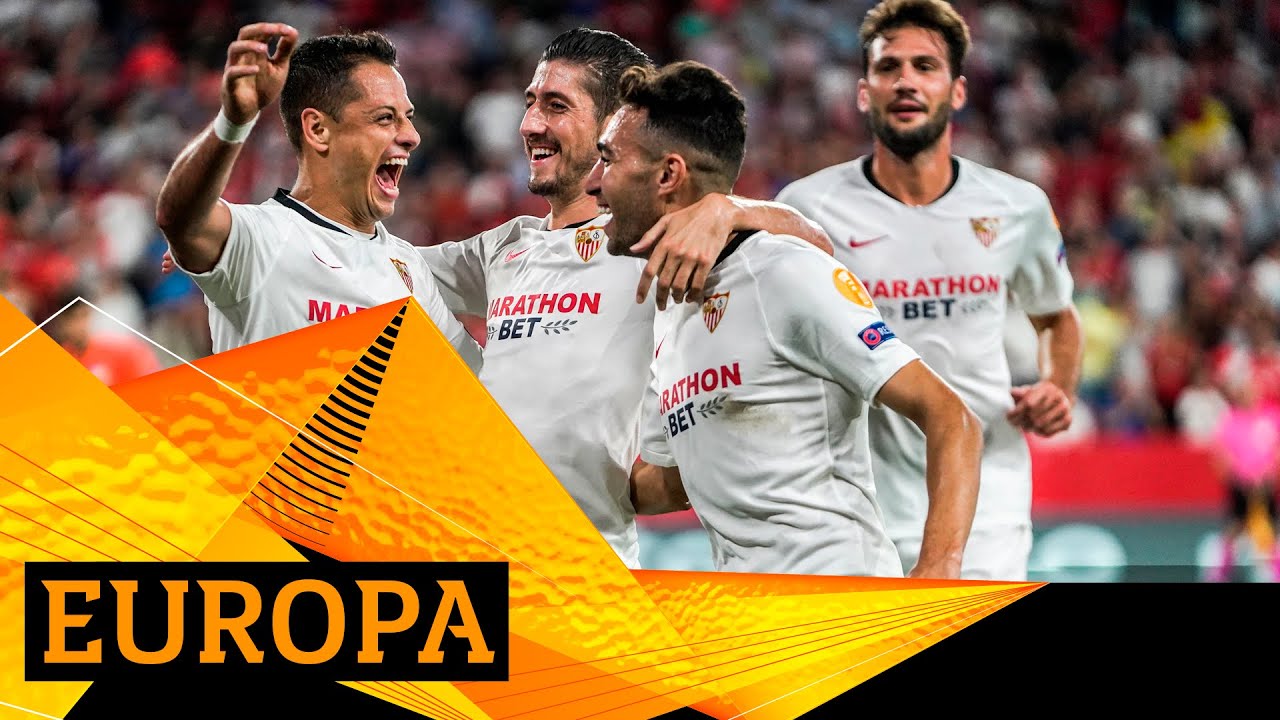 Los goles del Sevilla FC en la UEL 19/20