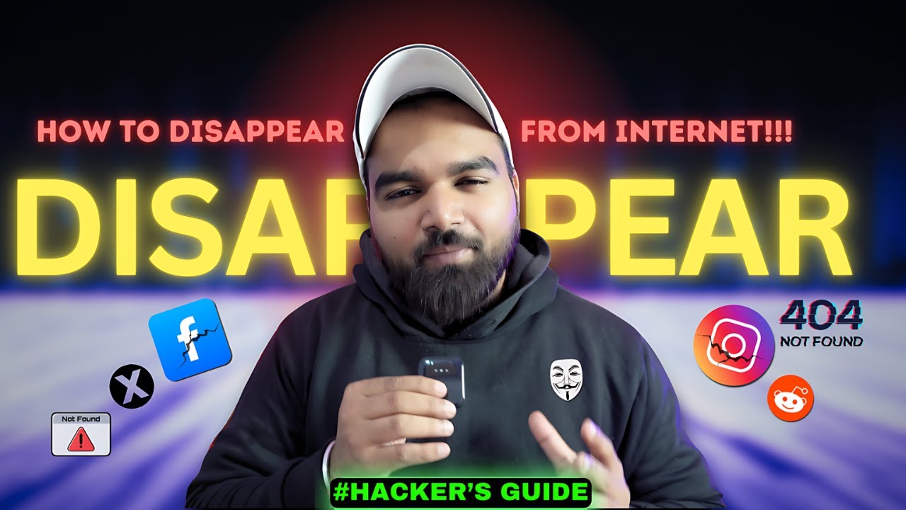 How to Disappear on the Internet: An Anonymous Guide!