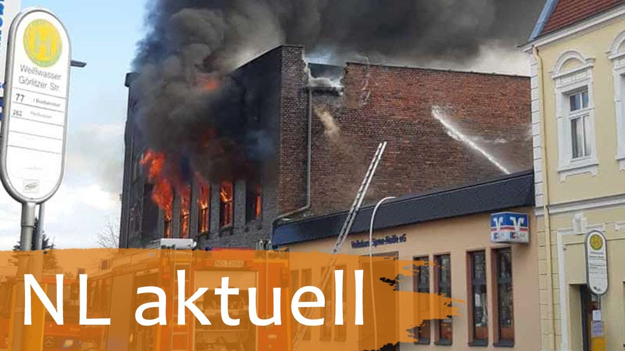 🚨Weißwasser | Ehemaliges Kulturhaus brannte