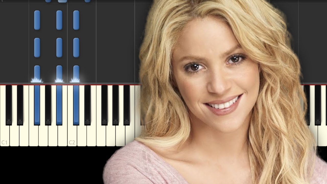 Acróstico / Shakira / Piano Tutorial