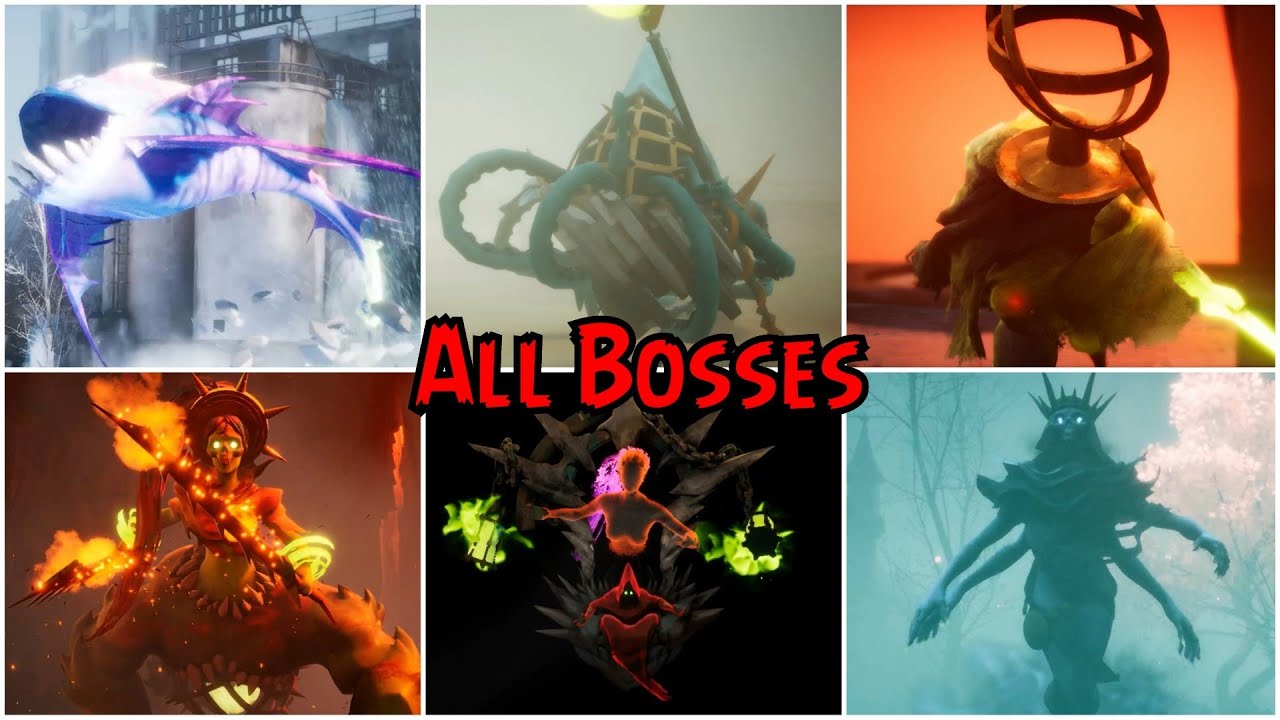 Dreamscaper - All Bosses (Boss Fights) | 1080P 60 FPS