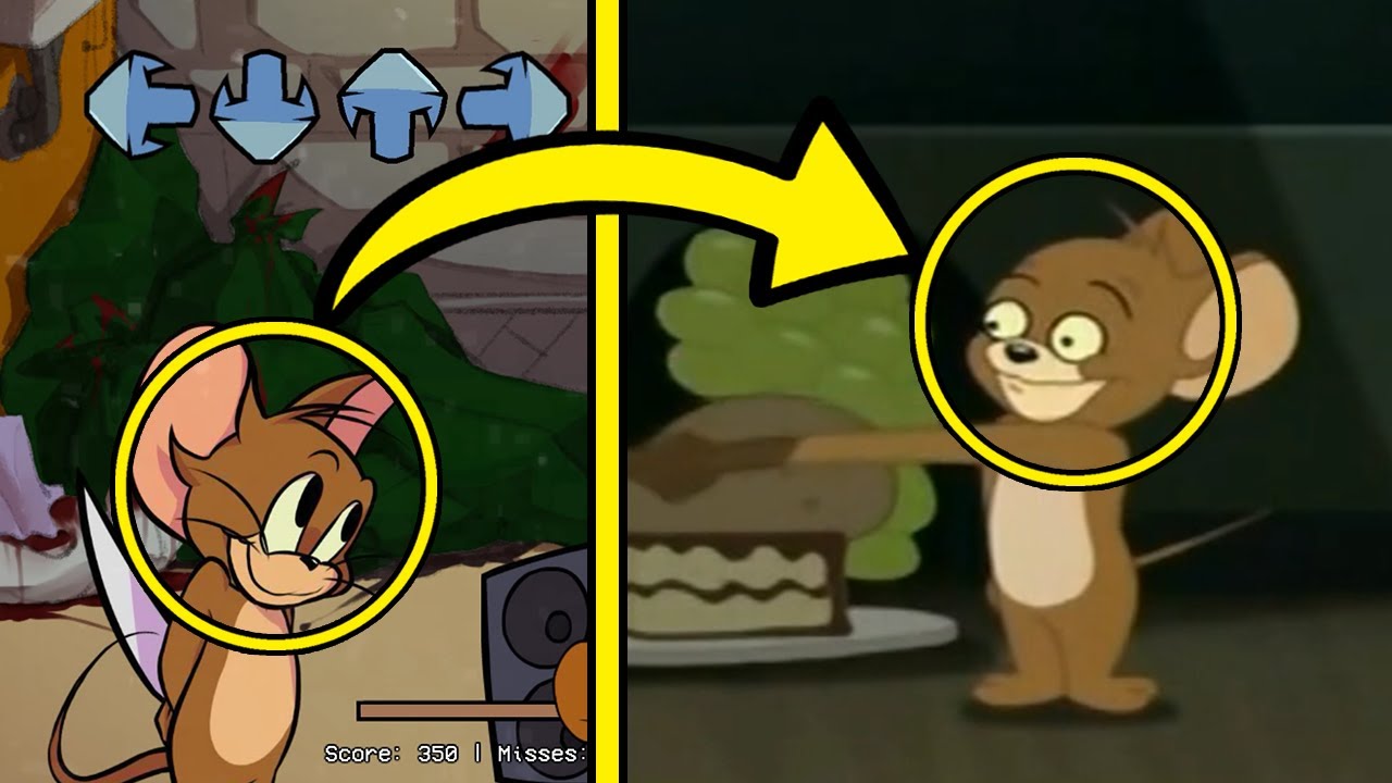References in FNF VS Jerry (Tom's Basement Show) (FNF Mod)