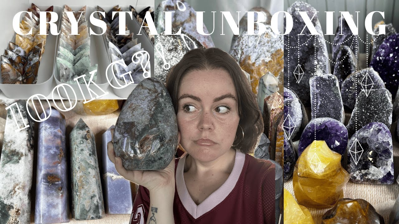 100KG CRYSTAL HAUL + UNBOXING | VALENTINES CRYSTAL RESTOCK