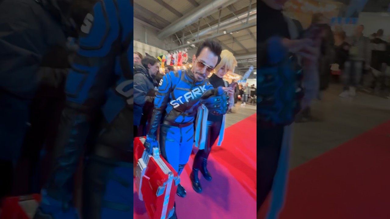 Milan games week & cartoomics 2024 #cosplay #cosplayer #tonystark