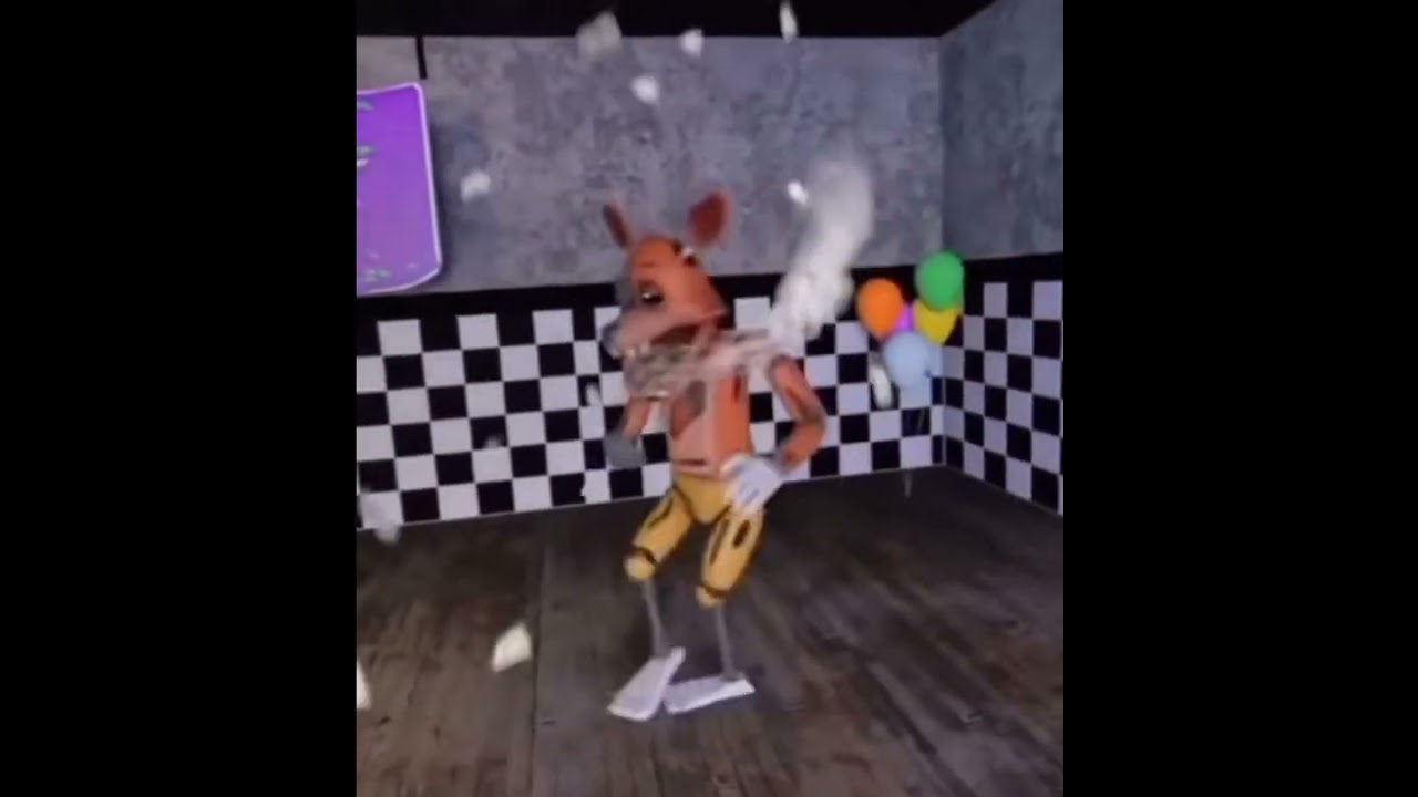 Foxy dan&ccedil;ando toof toof