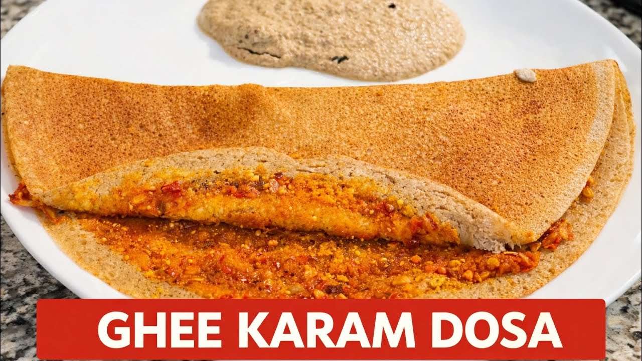 Nellore Ghee Karam Dosa #viral#trending#food#recipe #breakfast#shortsfeed 