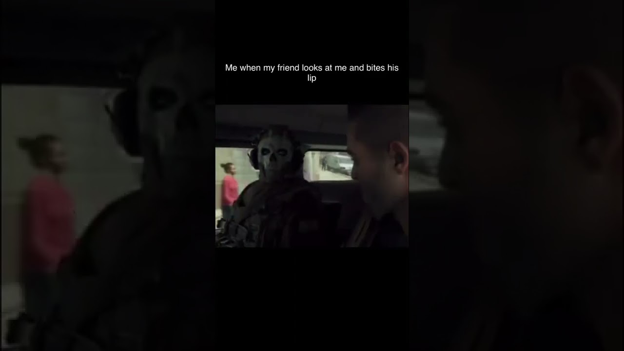Call Of Duty, ghostly stare *re-upload