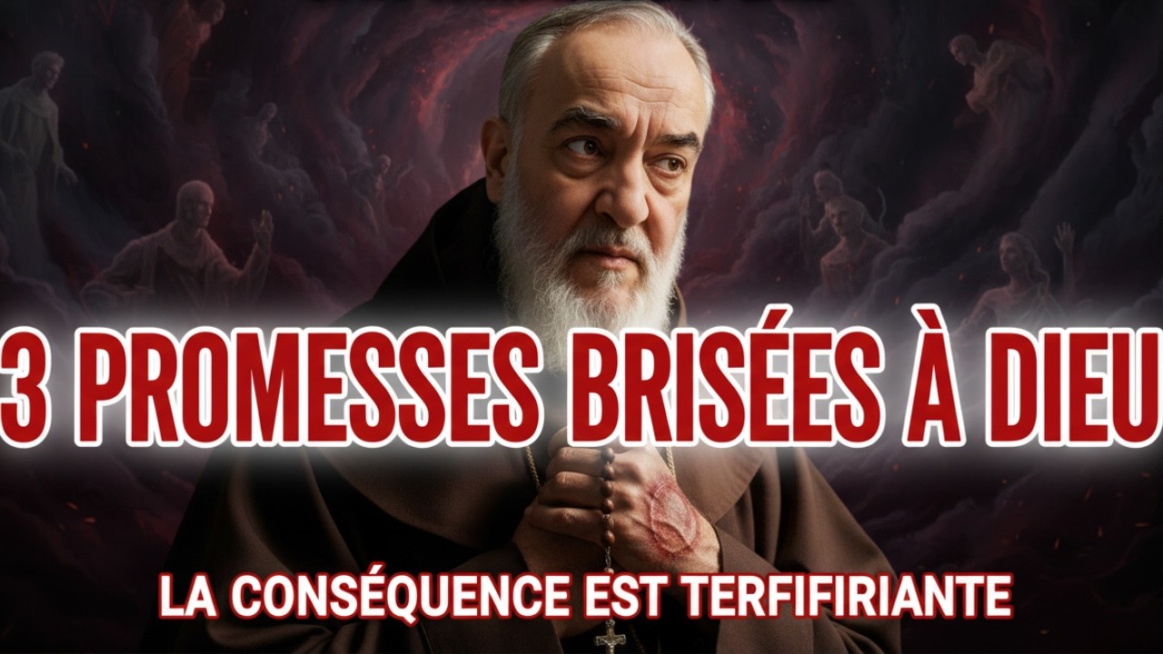 Ce que Padre Pio a VU quand Vous Promettez à Dieu et Ne Tenez JAMAIS Parole