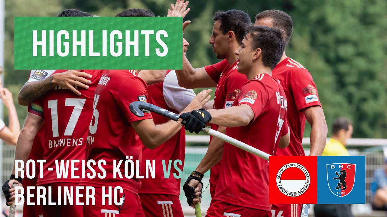 Highlights Herren: Rot-Weiss Köln vs. Berliner HC