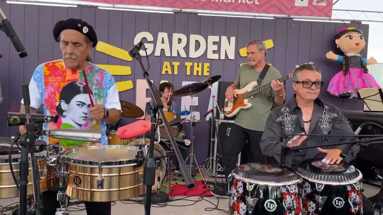 ♥️MOMOTOMBO SF with guest Karl Perazzo Frida Kahlo Festival, San José, 7-3-21, “No One to Depend On”