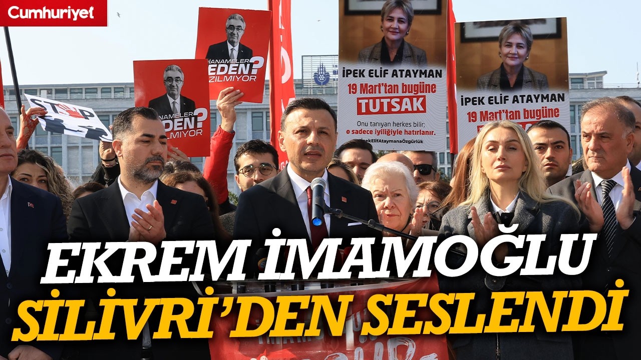 Ekrem İmamoğlu Silivri'den seslendi: Yazanı, yöneteni belli bir müsamere...