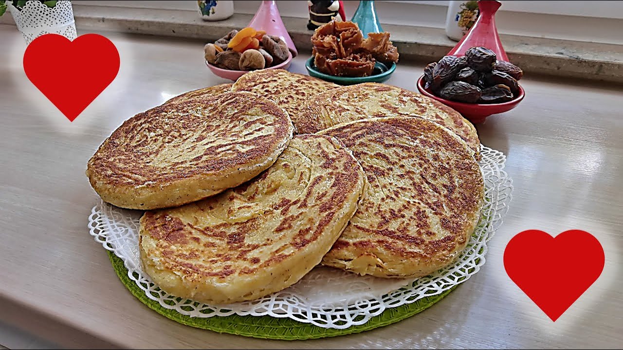 5 Minuten makhamer Meloui Rezept - مخمر مغربي خفيف لديد