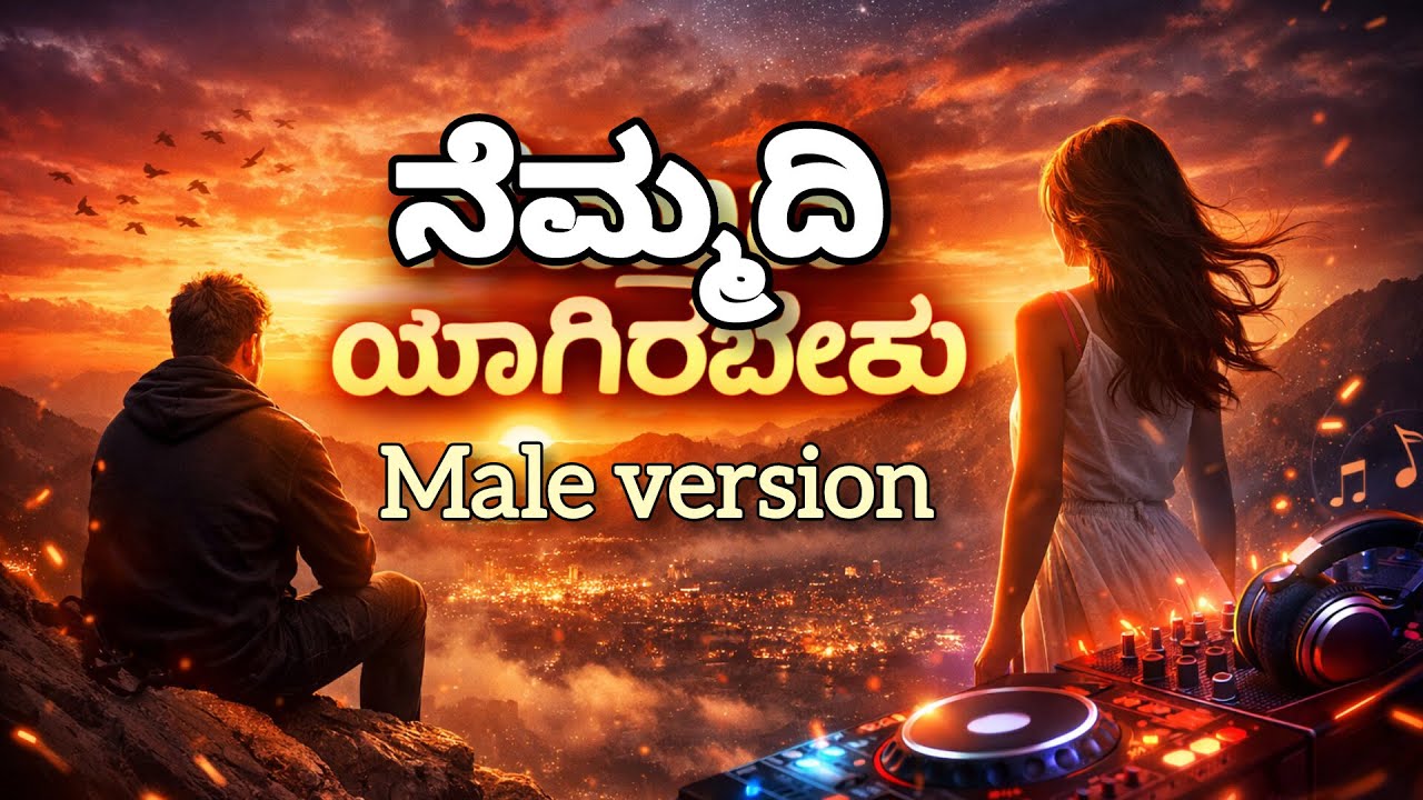 ಇದ್ರೆ ನೆಮ್ಮದಿ ಯಾಗಿರಬೇಕು | Emotional DJ Remix Song Kannada | Sad Reality Life Song
