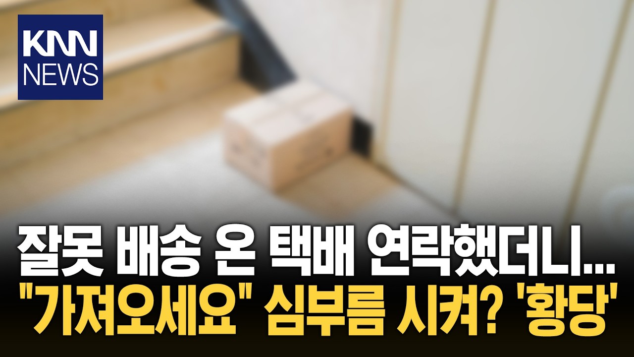 오배송 주인 찾아줬더니 돌아온 건 뻔뻔한 요구? / KNN