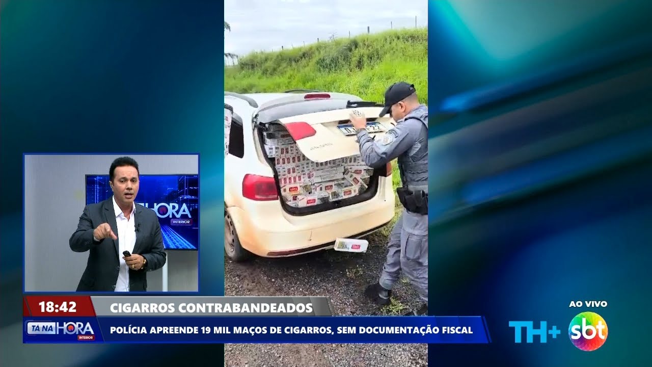 Fiscalização apreende 220 celulares escondidos em fundo falso de caminhão, em Teodoro Sampaio.