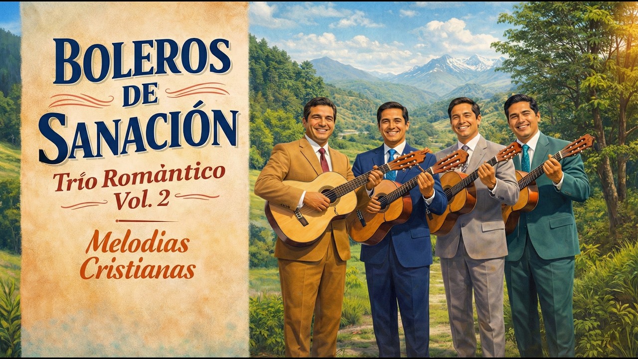 🌹🙏 SANIDAD Y AMOR EN BOLEROS | TRÍO ROMÁNTICO CRISTIANO 🎶💖