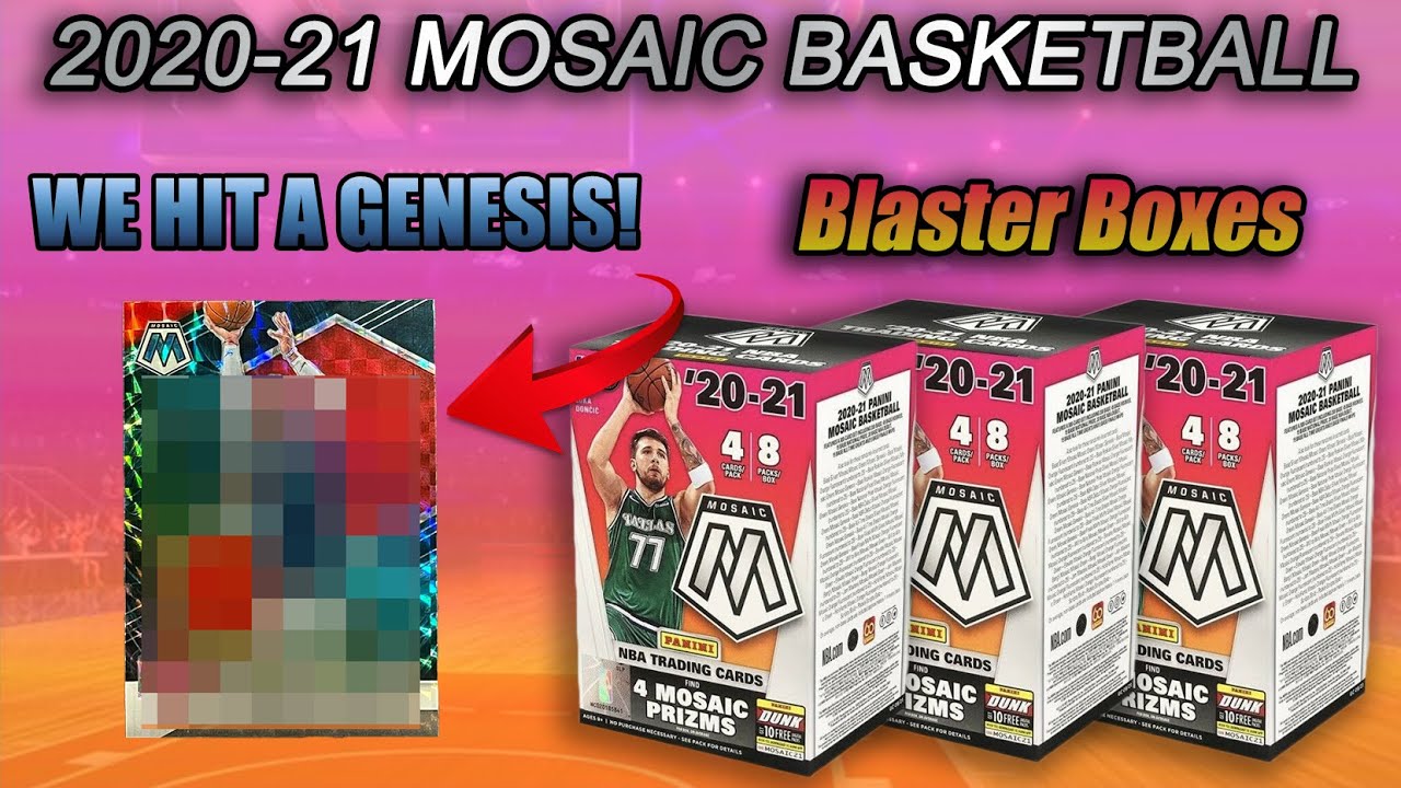 *** WE HIT A GENESIS! *** 2020-21 NBA Mosaic Blaster Boxes - Retail Review
