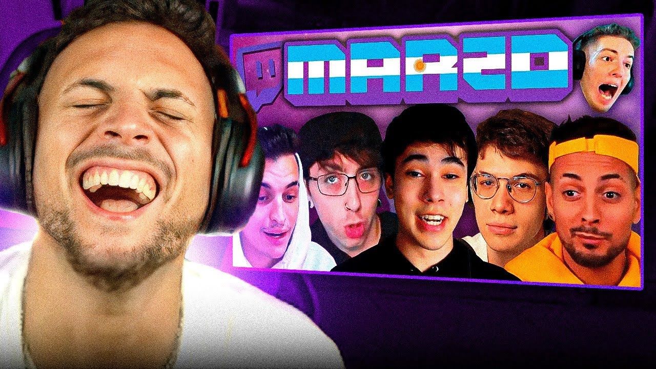 REACCIONANDO a MARZO en TWITCH ARGENTINA 2022 @PepazX