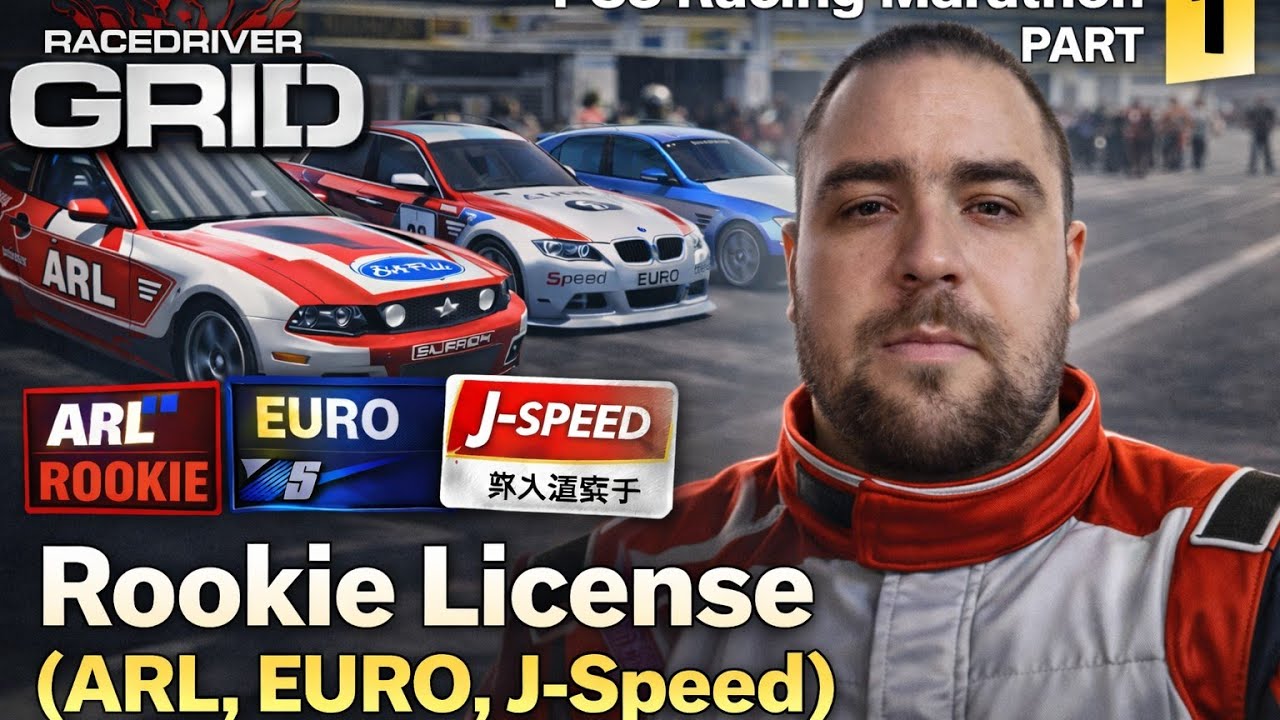 Race Driver: GRID PS3 – Full Rookie Season + Bosses | Racing Marathon – Part 1