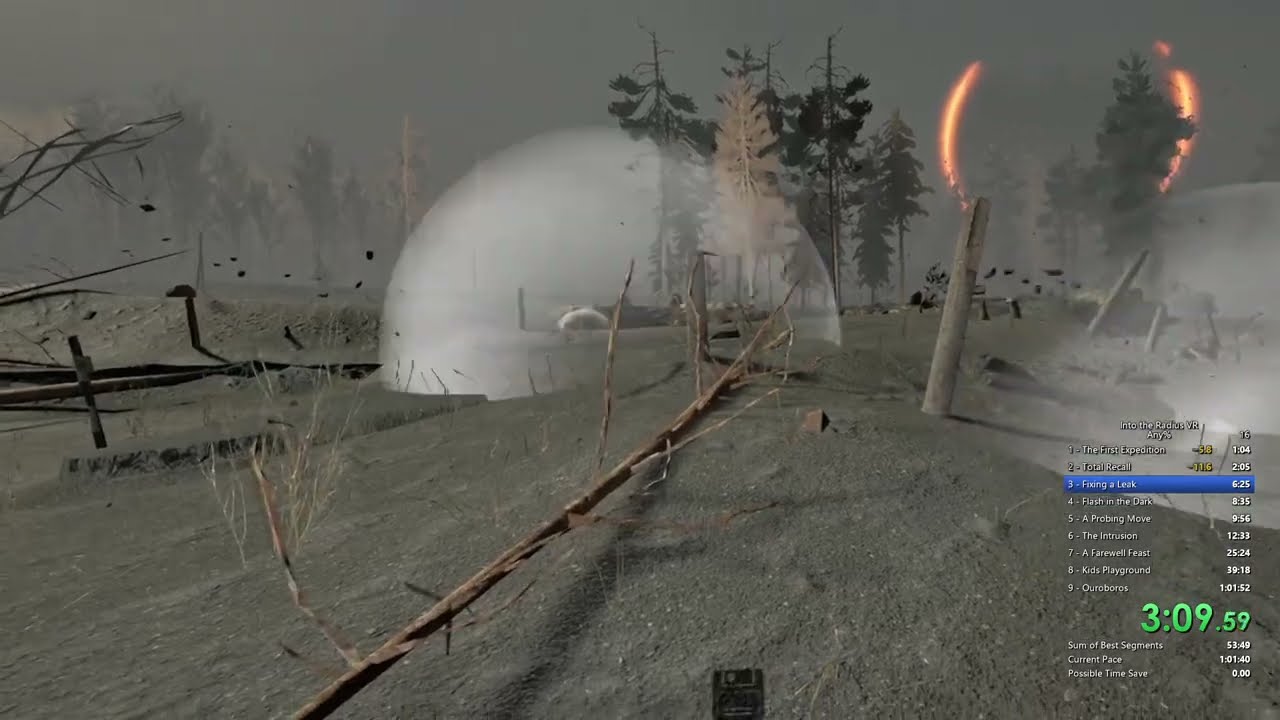 Into the Radius VR - Any% Speedrun in 50:57 [old WR]