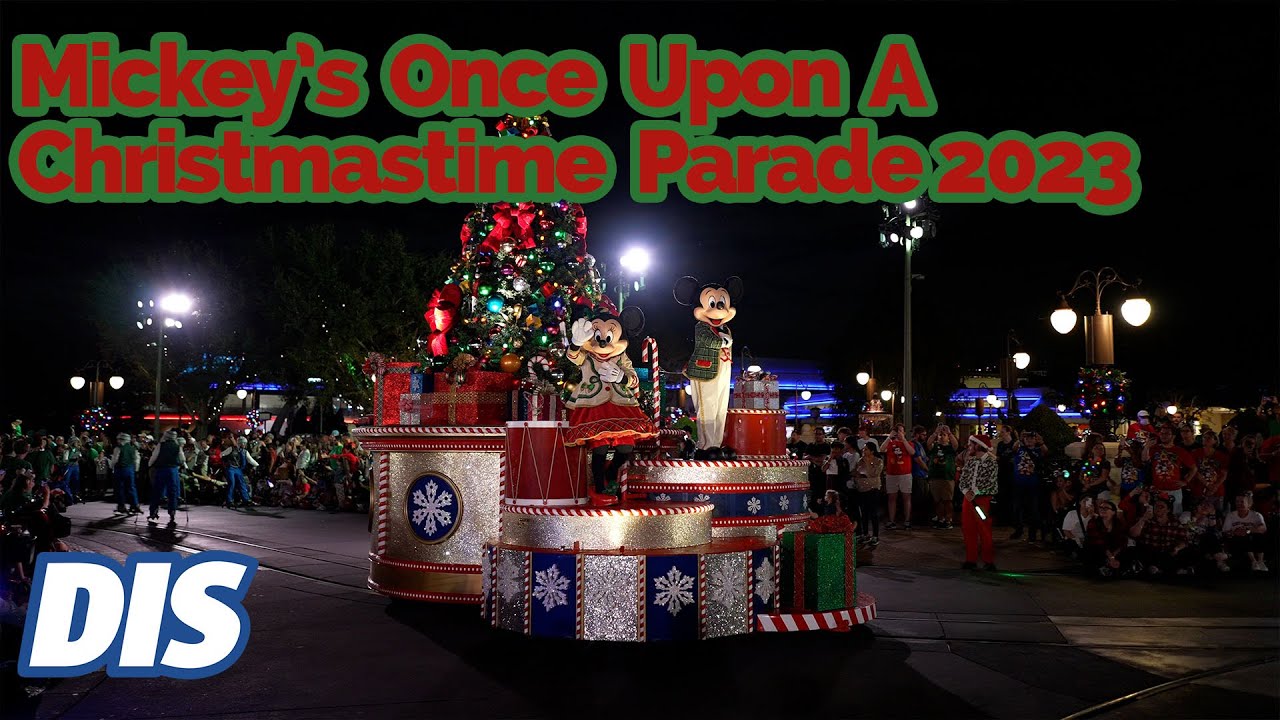 Mickey's Once Upon a Christmastime Parade 2023 | Mickey's Very Merry Christmas Party