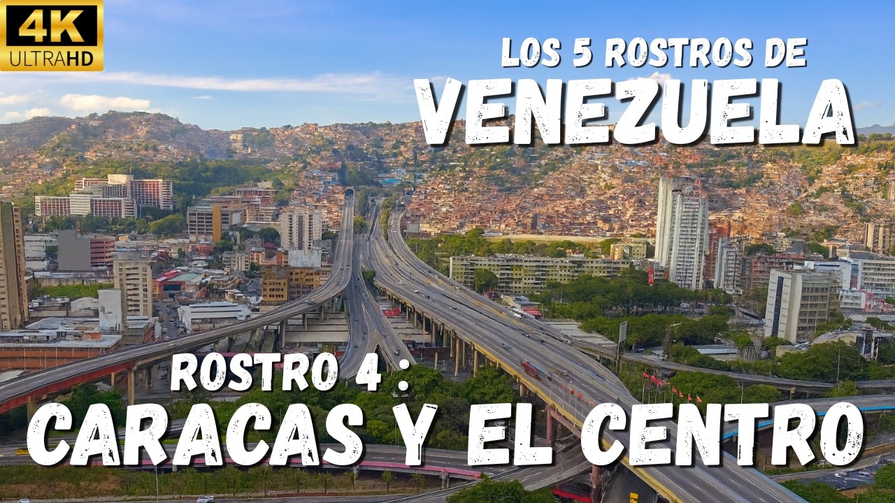 Descubre lo mejor de Venezuela:     Capitulo 4  Caracas y el Centro. 4K
