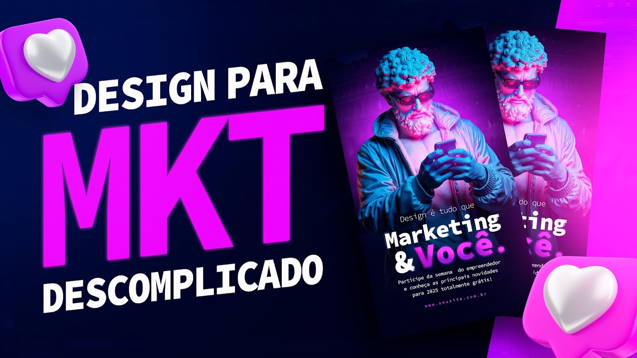 Como Fazer Arte para Marketing Digital do ZERO no Photoshop