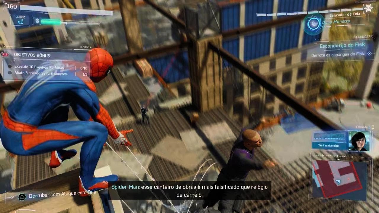 Marvel's Spider-Man Remastered - Base do Fisk