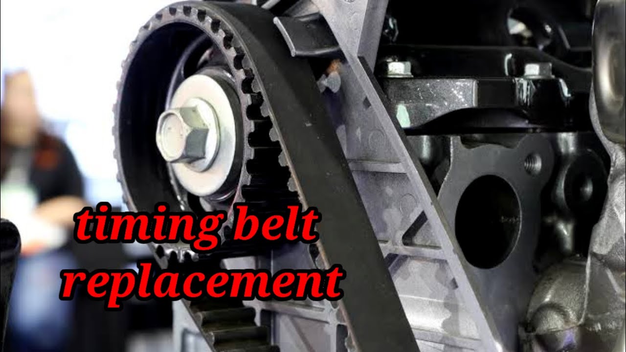 تغيير حزام المحرك ( timing belt replacement)