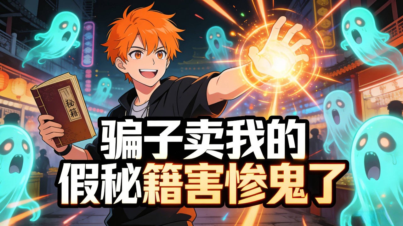 【Multi Sub】《騙子賣我的假秘籍害慘鬼了》騙子賣我的九陽神功，居然真的能打鬼，一掌過去，鬼王當場魂飛魄散#漫劇 #動態漫 #AI漫劇 #動漫 #動畫