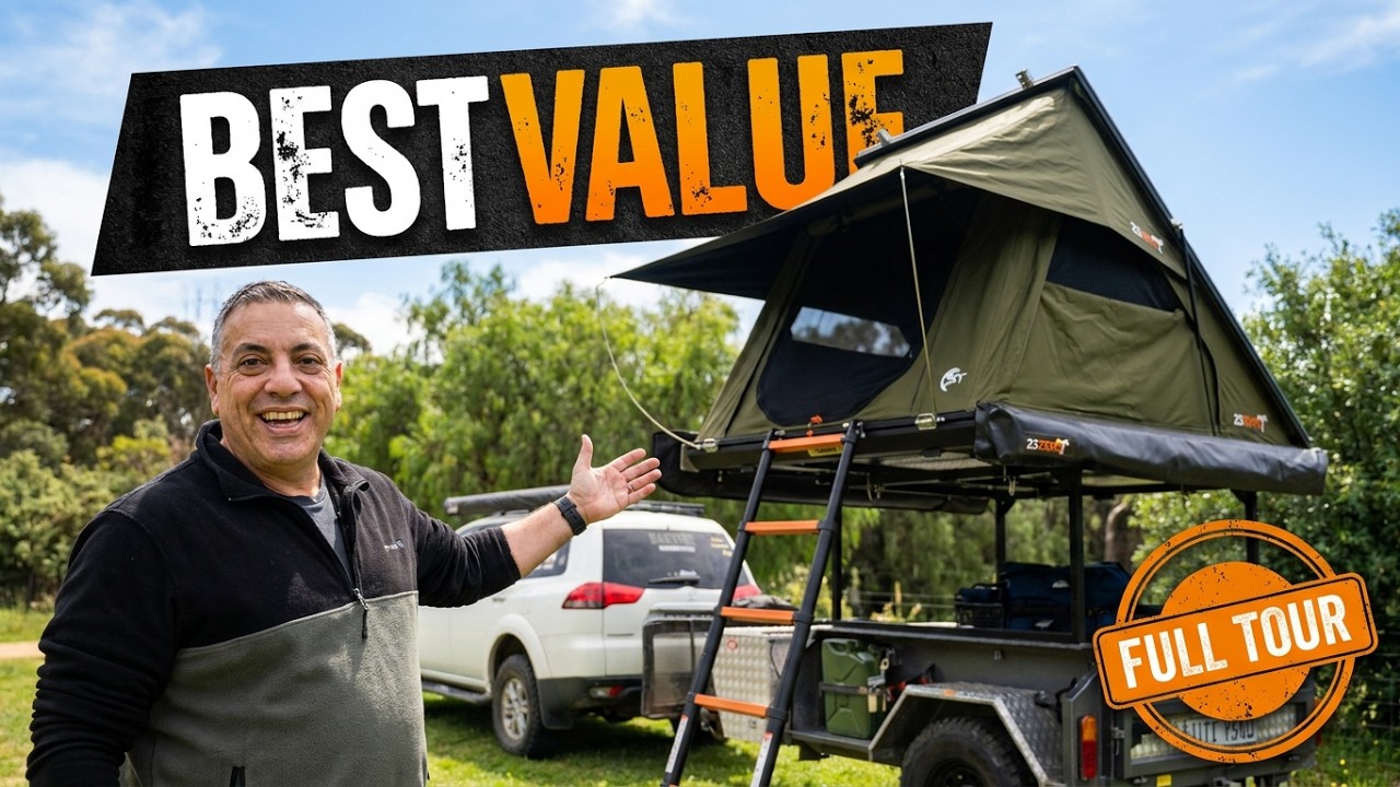 BEST Value for Money ROOF TOP TENT in Australia - 23Zero Saber RTT