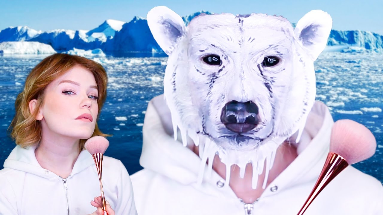 World Earth Day Makeup Illusion | Melting Polar Bear