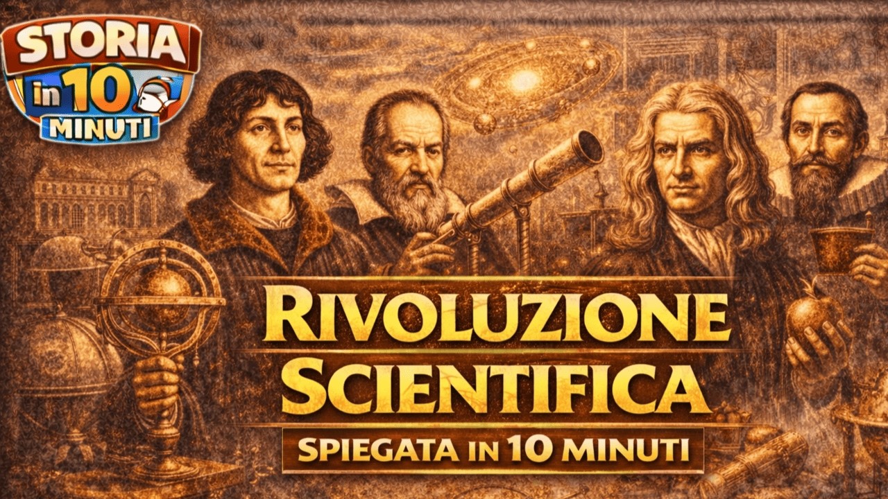 La Rivoluzione scientifica spiegata in 10 minuti – La nascita della scienza moderna