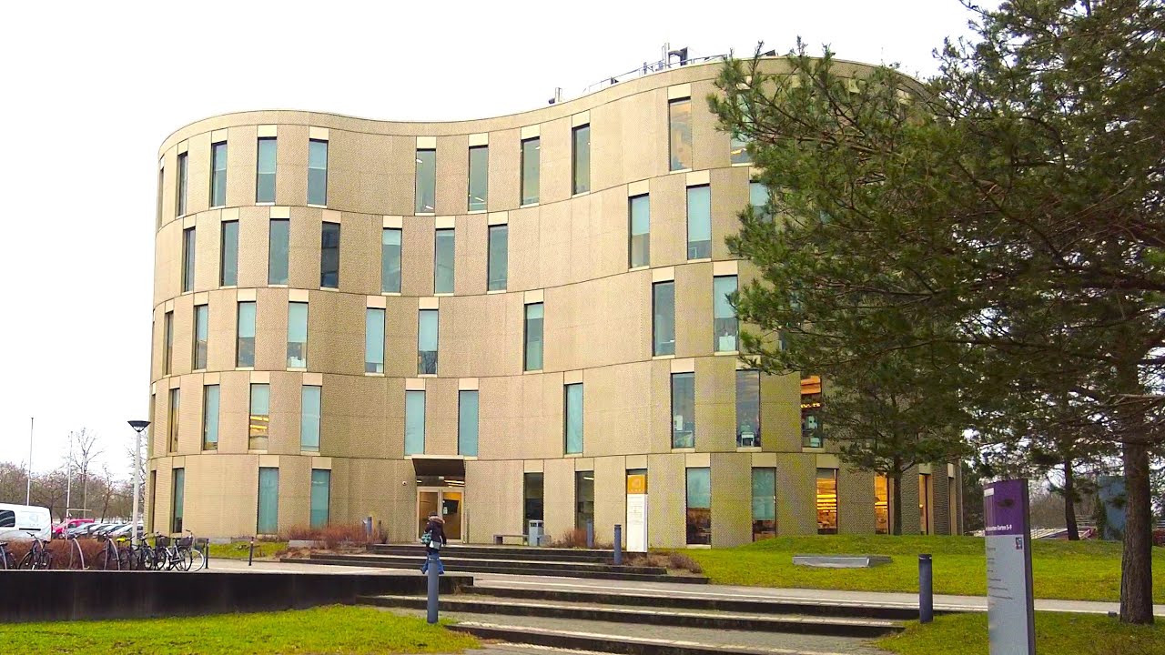 Germany Kiel, a short walk through of Kiel University  4k