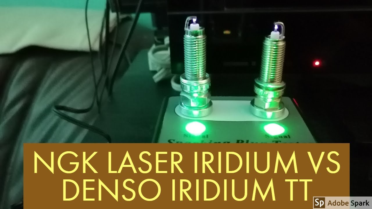 БИТВА СВЕЧЕЙ ЗАЖИГАНИЯ: NGK IR LASER IRIDIUM VS DENSO IRIDIUM TT