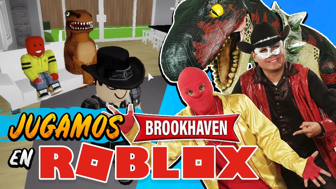Jugamos BROOKHAVEN en ROBLOX | Manito y Maskarin