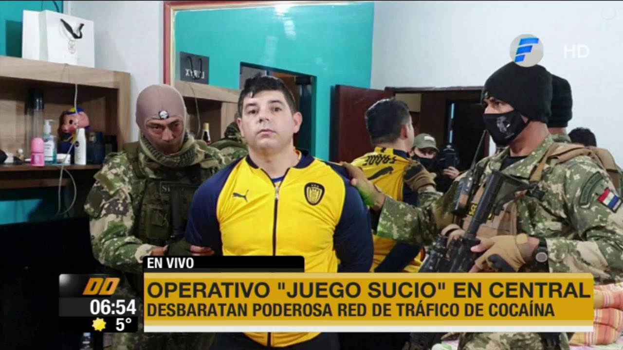Operativo ''Juego Sucio'': Detienen a líder de poderosa red de tráfico de cocaína