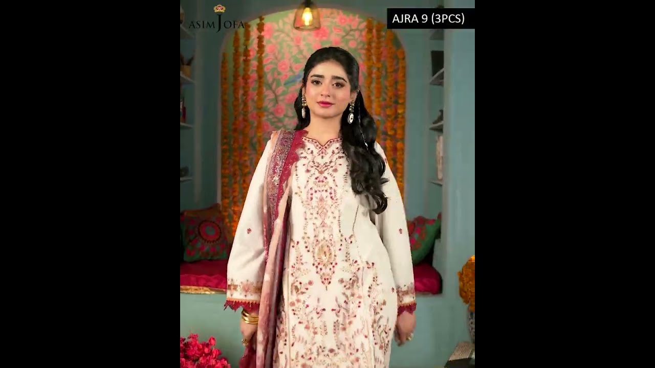 Asra - Festive Collection by Asim Jofa | Shop Now | AJRA-09