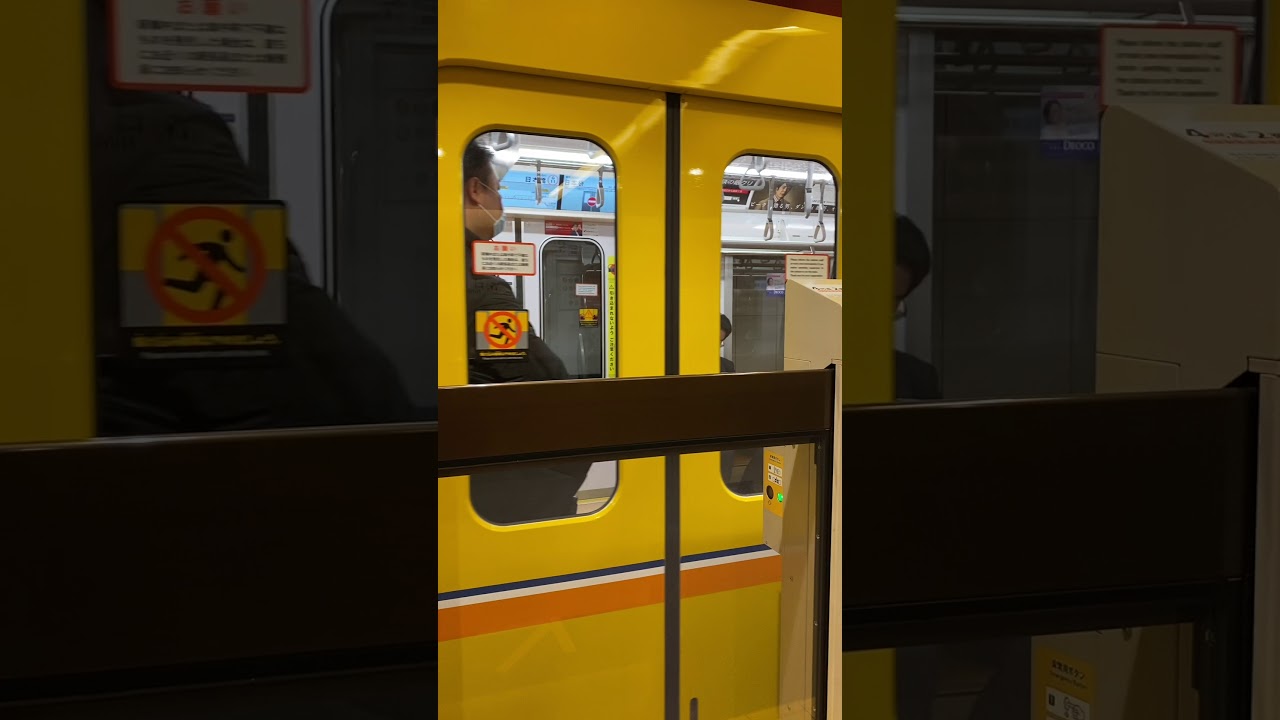 Tokyo Metro Subway Tozai Line and Ginza Line, who are refraining from going out on COVID-19