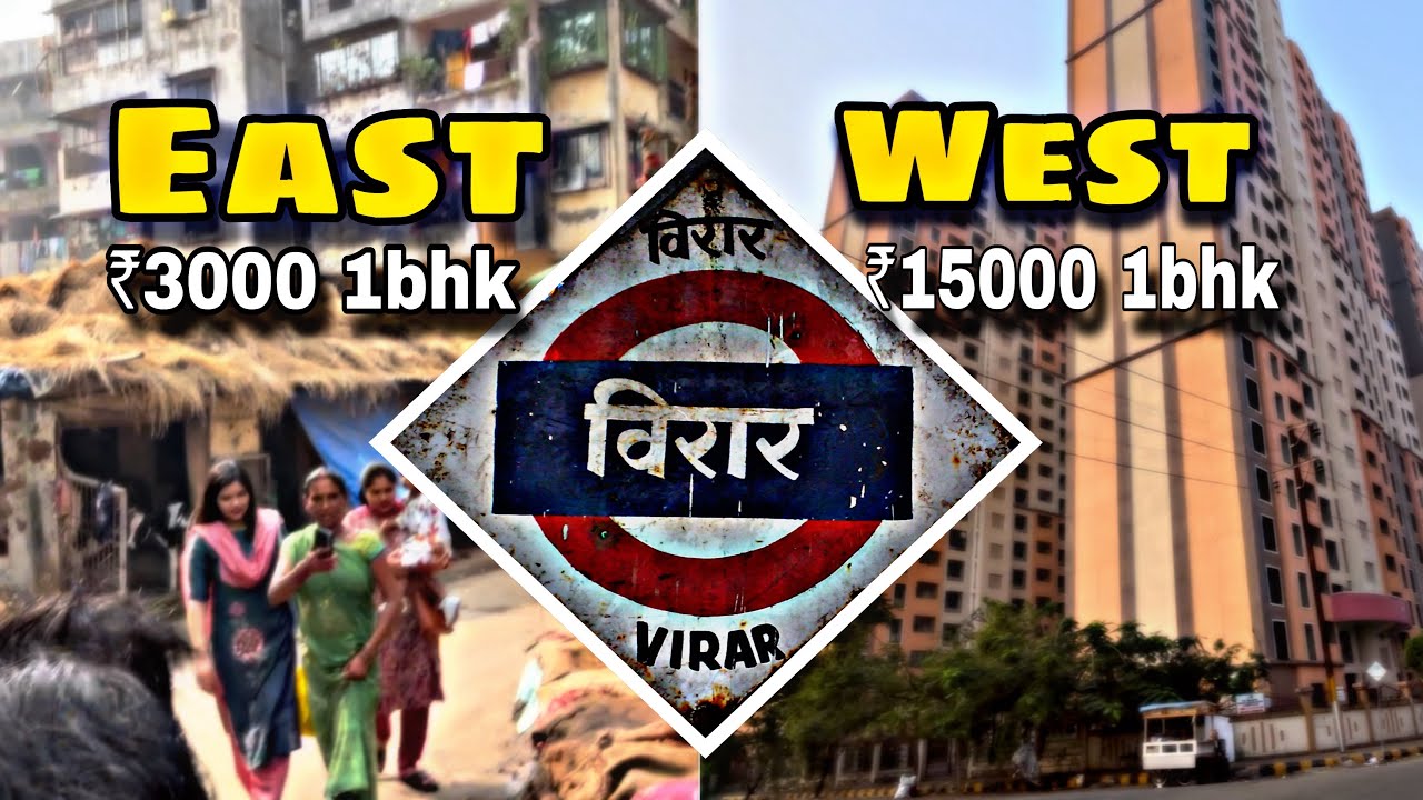 VIRAR EAST vs WEST 😨 || Completely different || SAHIL JHA