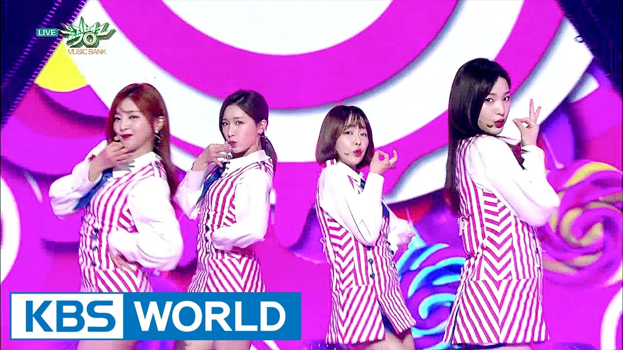 LABOUM (라붐) - Hwi hwi [Music Bank HOT Stage / 2017.04.28]
