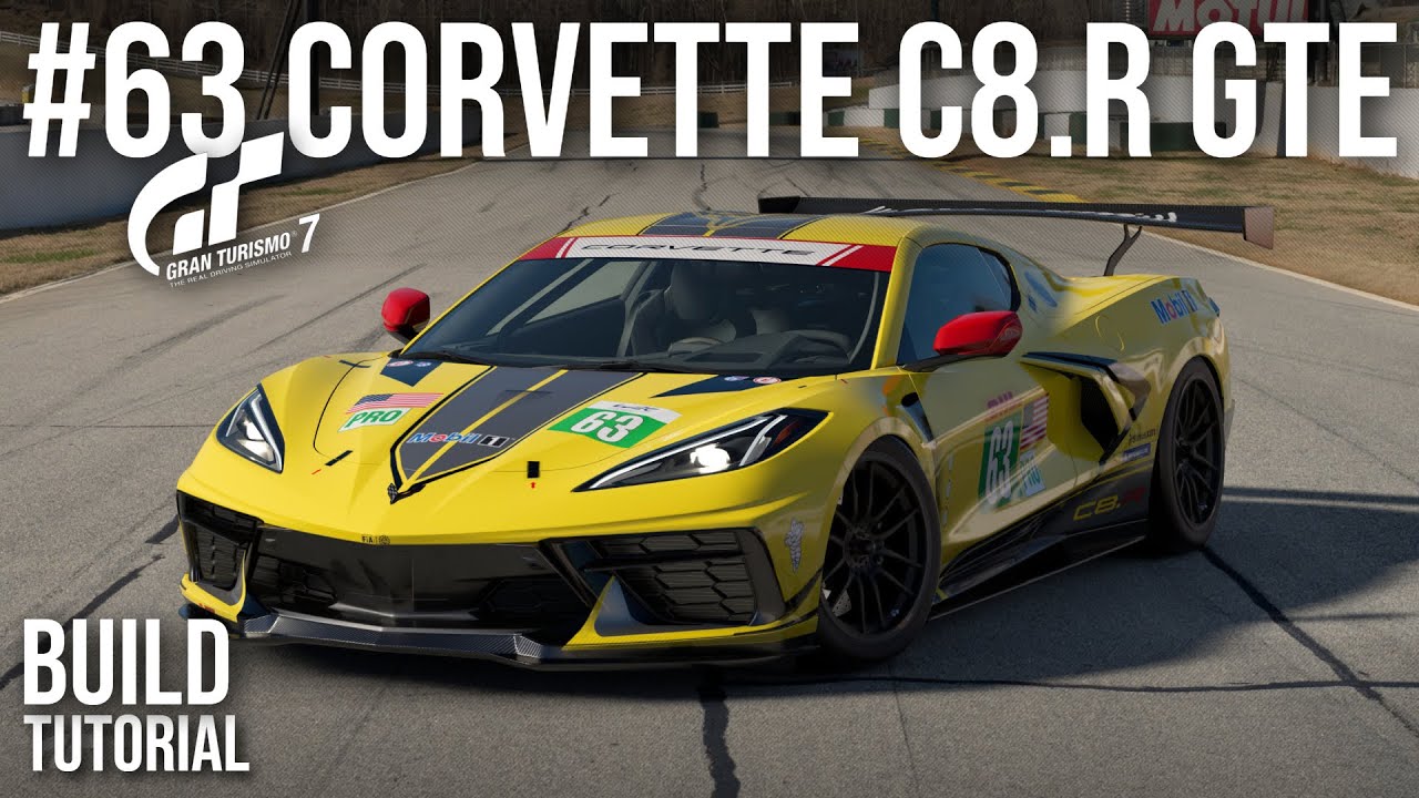 Gran Turismo 7 | #63 Corvette C8R LM GTE Build Tutorial | Special Projects